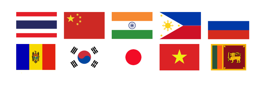 ธงชาติประเทศต่างๆ